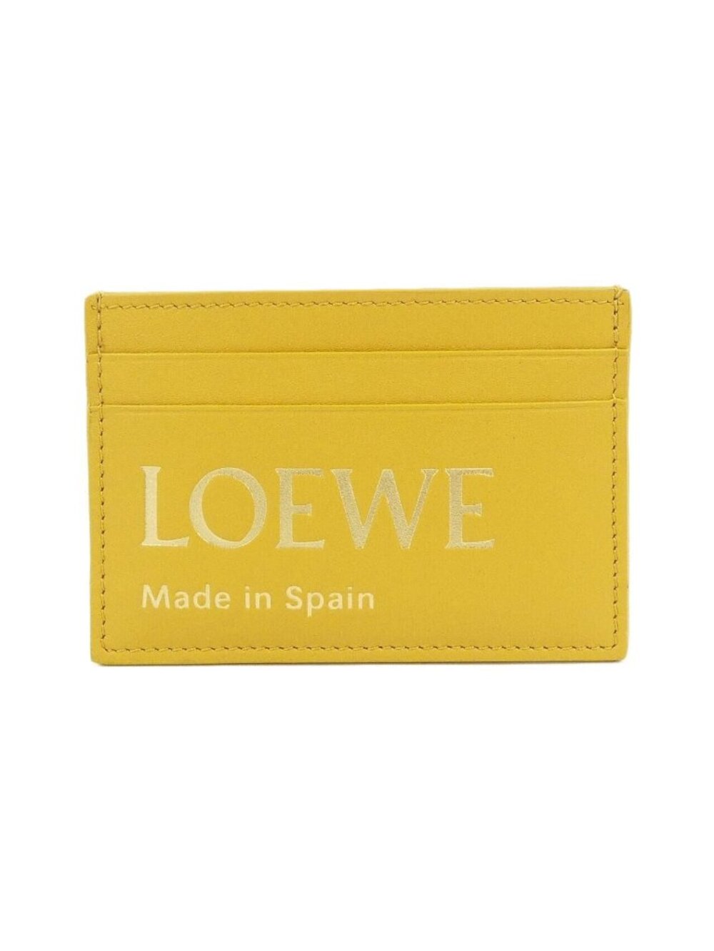 Loewe Card Case Card Holders Yellow